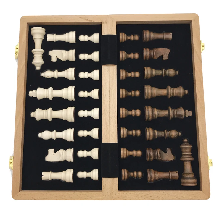 Новые высококачественные Складные Магнитные деревянные шахматы детский подарок ремесла многофункциональный набор штук интересные нарды настольная игра