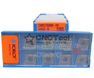 

Free shipping 10PCS Turning inserts CNMG120408 HA PC9030 carbide insert Applicable to steel stainless steel, etc, CNC blade