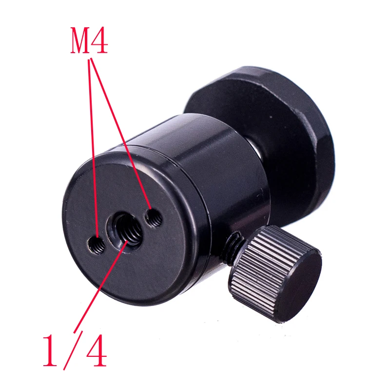 Мини шаровая Головка 1/4 &quot Крепление для штатива камеры сферическая