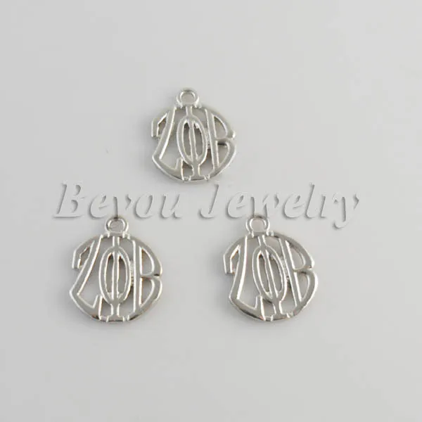 Греческий ZETA PHI BETA Sorority Алфавит charm ZPB амулеты продукт|charms globe|charming machinecharm jewlery |