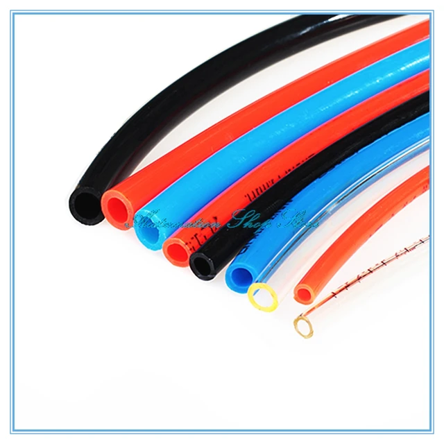 1M Pneumatic Component PU Tube Air Hose Pipe PU 4*2.5mm 6*4mm 8*5mm 10* ...