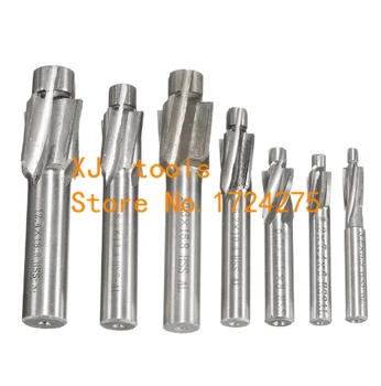 

1pcs 4 Flute M3-M20 AL HSS Counterbore End Mill,metric Endmill sink holes drilling head milling cutter M3/4/5/6/8/10/12/14/16/18