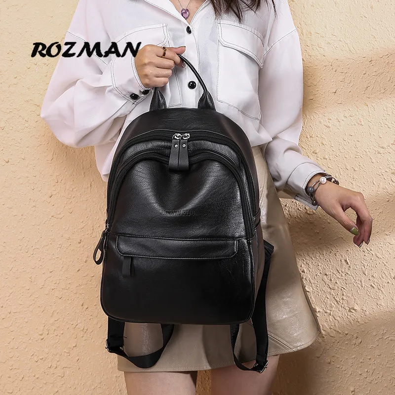 Модный женский рюкзак высококачественный Молодежный кожаный рюкзак для девочек-подростков женская школьная Сумка Через Плечо Рюкзак mochila