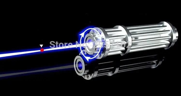 Forte Potência Militar 5000000m Azul Laser Ponteiro 450nm Lanterna Queima Vela Fósforo Aceso Cigarro Ímpio Lazer Tocha 5000 w 8 High Quality Esporte e Lazer