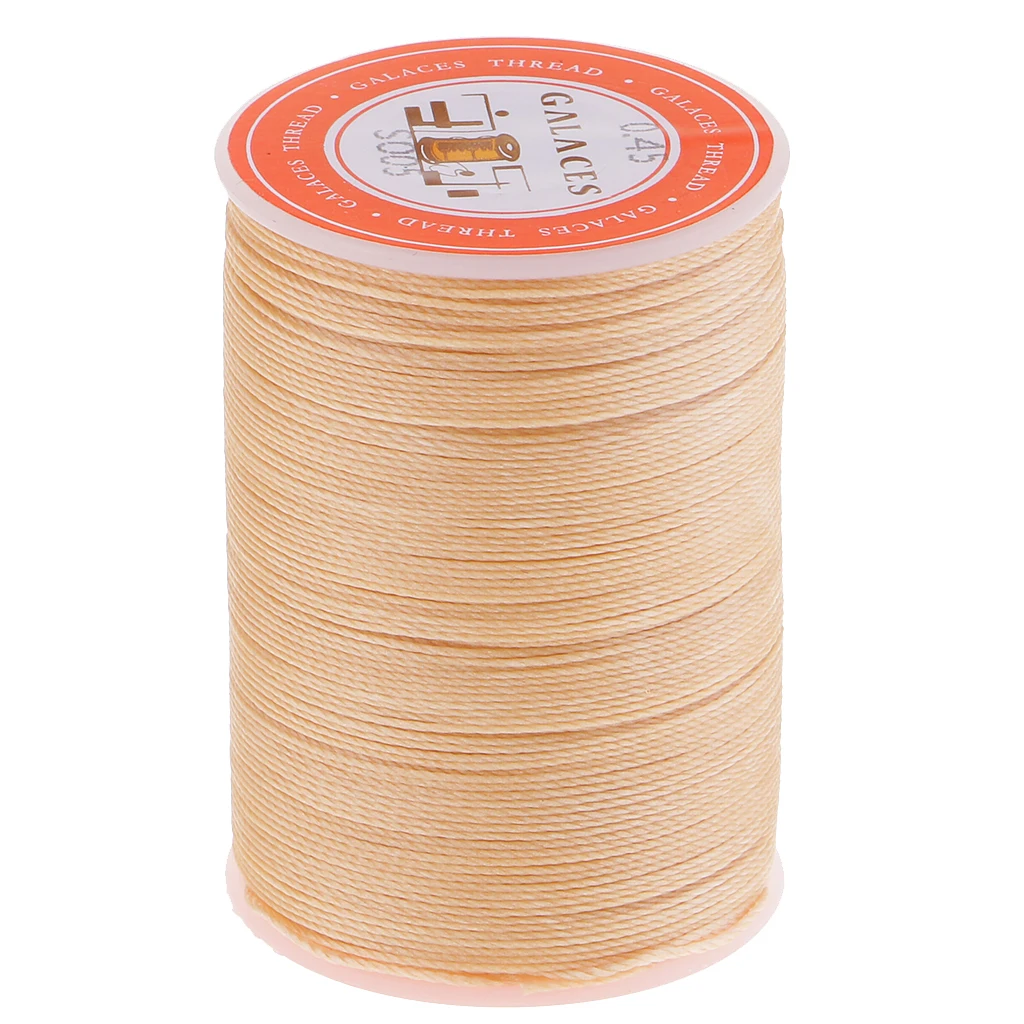 12 Colors 0.45mm Durable Leather Sewing Waxed Thread Cord For DIY Handicraft Tool Hand Stitching Thread 85 Meters