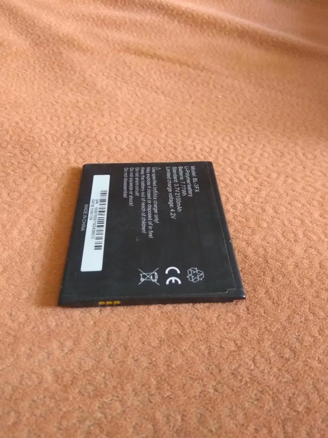 3 7 V 2100 mAh запасная батарея для Infinix BL-3FX BL3FX BL 3FX Bateria батареи мобильных телефонов |