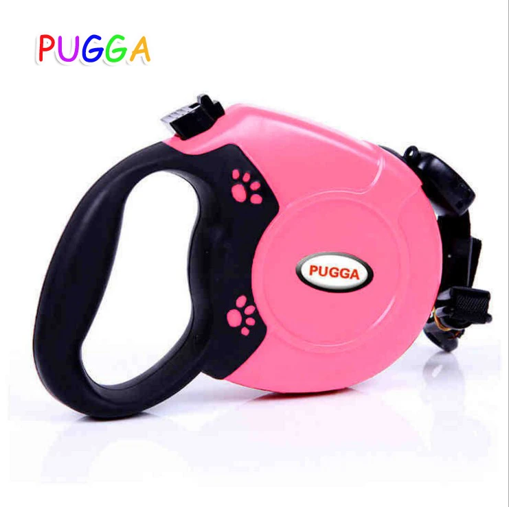 Online New 5M 8M Retractable Dog Leash Automatic Extending Pet Walking Leads For Medium Large Dogs Bags Garbage Clean Dispenser