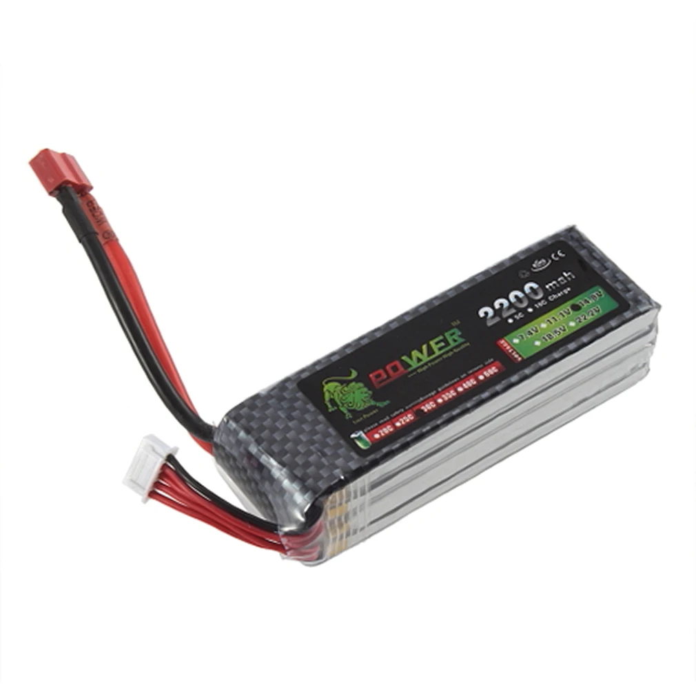 

LION POWER 4S Lipo Battery 14.8v 2200mAh 30C RC Helicopter RC Car RC Boat
