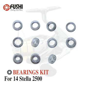 

Fishing Reel Stainless Steel Ball Bearings Kit For Shimano 14 Stella 2500 / 03241 Spinning reels Bearing Kits