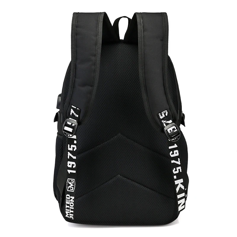 Унисекс световой мальчик девочка USB Зарядное устройство рюкзак mochila masculina ноутбук