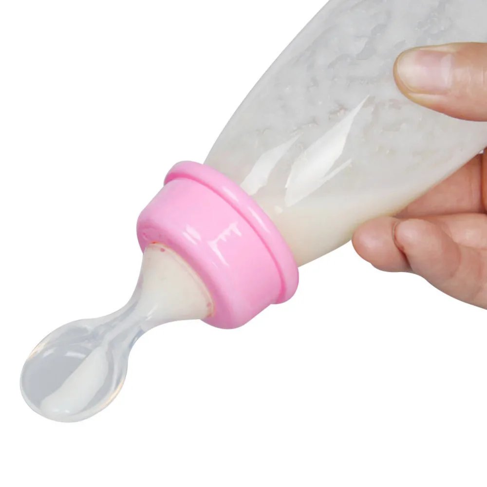 240 мл детская бутылочка для кормления рисовая паста пищевая добавка бутылочка для кормления Тренировочная бутылочка для кормления с выдавливающими ложками для новорожденных