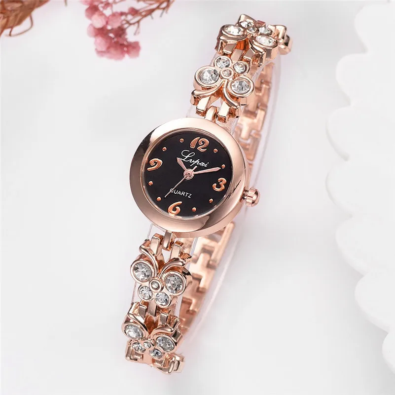 Новые роскошные женские часы европейские и американские бабочки маленький и деликатный пояс Наручные часы женские часы браслет# D