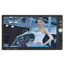 VODOOL 7in HD Экран в тире стерео MP5 плеер 3-Экран Дисплей Bluetooth FM радио головное устройство автомобиль MP4 MP5 плеер