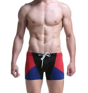 Брендовые сексуальные мужские плавки для серфинга доска пляжная одежда шорты мужские плавки, боксёры для плавания Шорты для плавания - Цвет: Черный