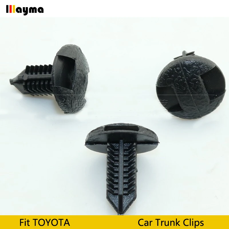 Пластиковые клипсы с заклепками фиксаторы для багажника клипса Toyota Reiz Camry Corolla