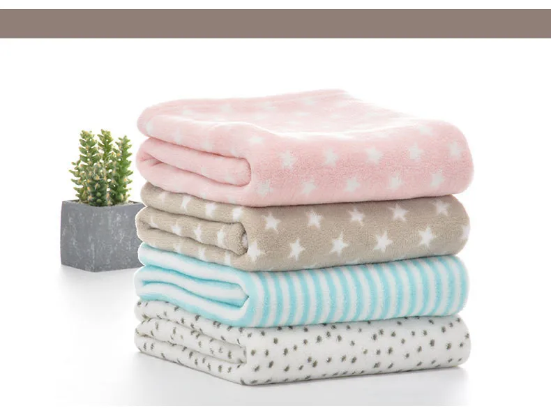 Super Soft Newborn Baby Swaddle Wrap Blankets 100*75cm Toddler Kids Boy Girl Sofa Bedding Blankets Multi-Functional Child Quilts