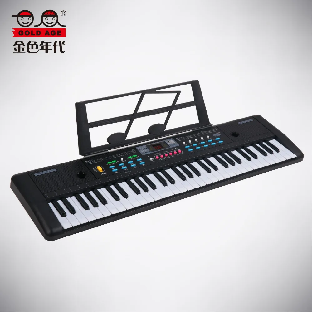 

Electronic 61 Keys Electric Organ Music Keyboard With Microphone Children Musical Instrument Early Educational Tool