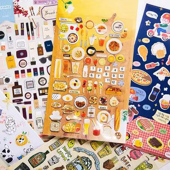 

My Diary Nice Life Decorative Sticker Diary Album Label Sticker DIY Scrapbooking Stickers Escolar