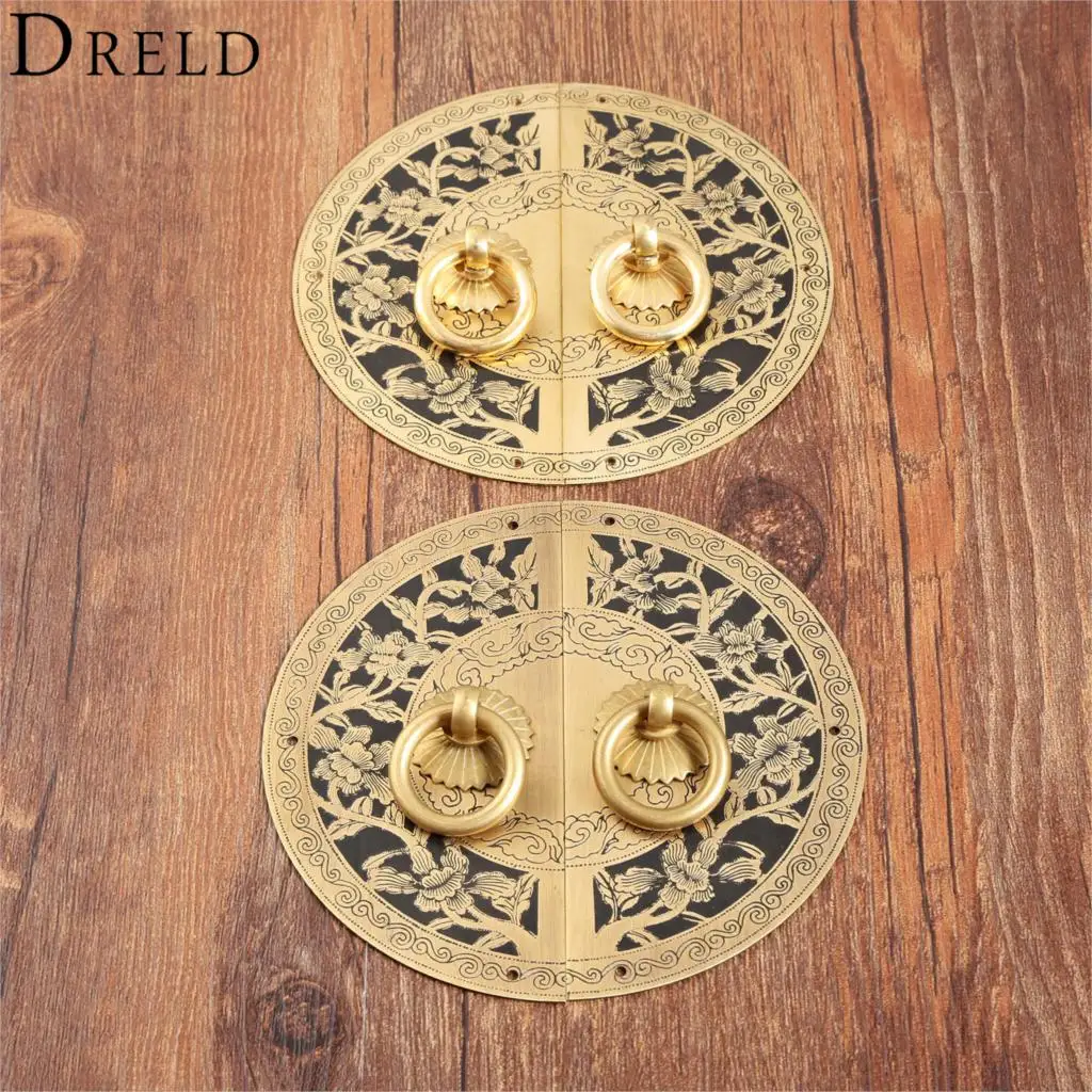 DRELD الصينية الأثاث العتيق الأجهزة النحاس جولة خمر مقبض سحب المقابض ل مجلس الوزراء دولاب صندوق خشبي الأثاث مقبض DRELD الصينية الأثاث العتيق الأجهزة النحاس جولة خمر مقبض سحب المقابض ل مجلس الوزراء دولاب صندوق خشبي الأثاث مقبض