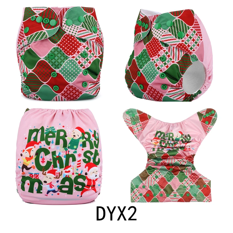 {AnAnBaby}2017 New arrival position prints cloth diapers reusable washable holiday position cloth nappies