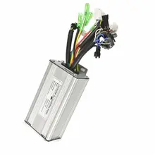 36 V/48 V 350 Вт бесщеточным двигателем постоянного тока прямоугольную волну контроллер, фара для электровелосипеда в Ступица колеса для электрического велосипеда мотор контроллер правой кнопкой мыши Выход