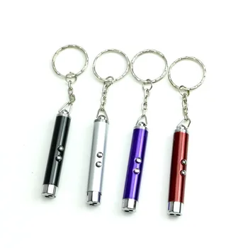 

1PC Mini Multi-function 2 In1 Red Laser Pointer Pen With White LED Light New