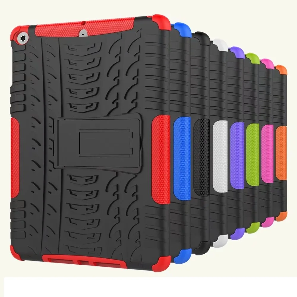 Новый противоударный чехол Couque для iPad 9 7 2017 с подставкой из поликарбоната кремния
