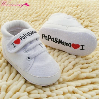 

Toddler Newborn Shoes Baby Infant Kids Boy Girl Soft Sole Canvas Sneaker 0-18Months