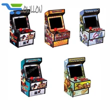 16 бит для sega игры 156 gams в 1 Мини Портативная аркадная машина Классическая Ретро портативная игровая консоль аркадные игры