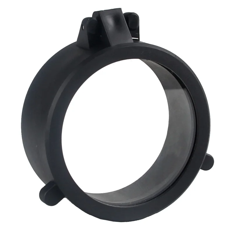 30-69MM Transparent Rifle Scope Lens Cover Flip Up Quick Spring Protection Cap Objective Lense Lid 37-72 (6)