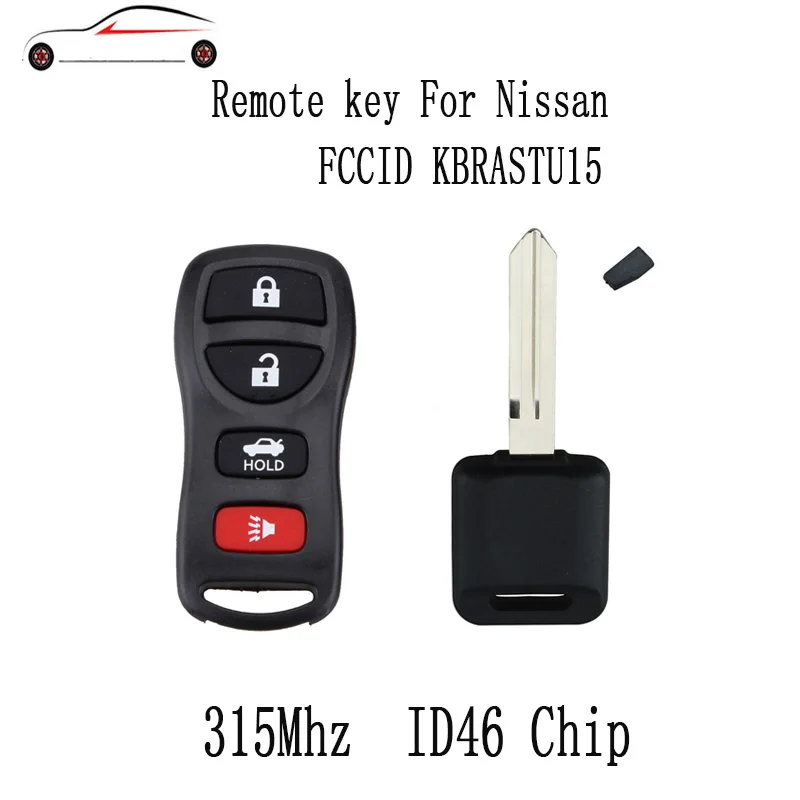 Горбин 4BT 315 МГц Автомобильный Дистанционный Ключ DIY для Nissan Altima Maxima 2004 2006 Armada 2005 2015