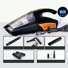 Car Vacuum Cleaner 120W Cyclonic Wet Dry Portable Handheld Vacuums Cleaner Multifunction with Tire Pressure Detection Air Pump Car Vacuum Cleaner 120W Cyclonic Wet Dry Portable Handheld Vacuums Cleaner Multifunction with Tire Pressure Detection Air Pump