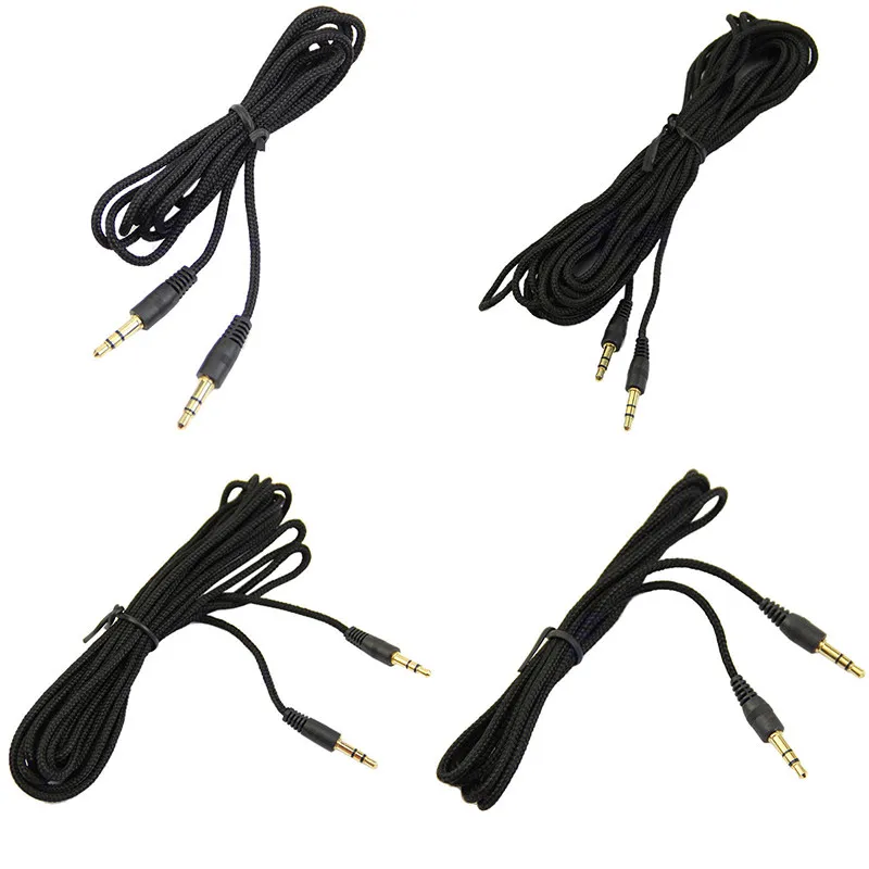 Mayitr 1pc 2/3/5M 3.5mm Stereo Cable High Quality 3.5 Aux Male to Male Audio Cable Cord for Car Phone MP3 PDA
