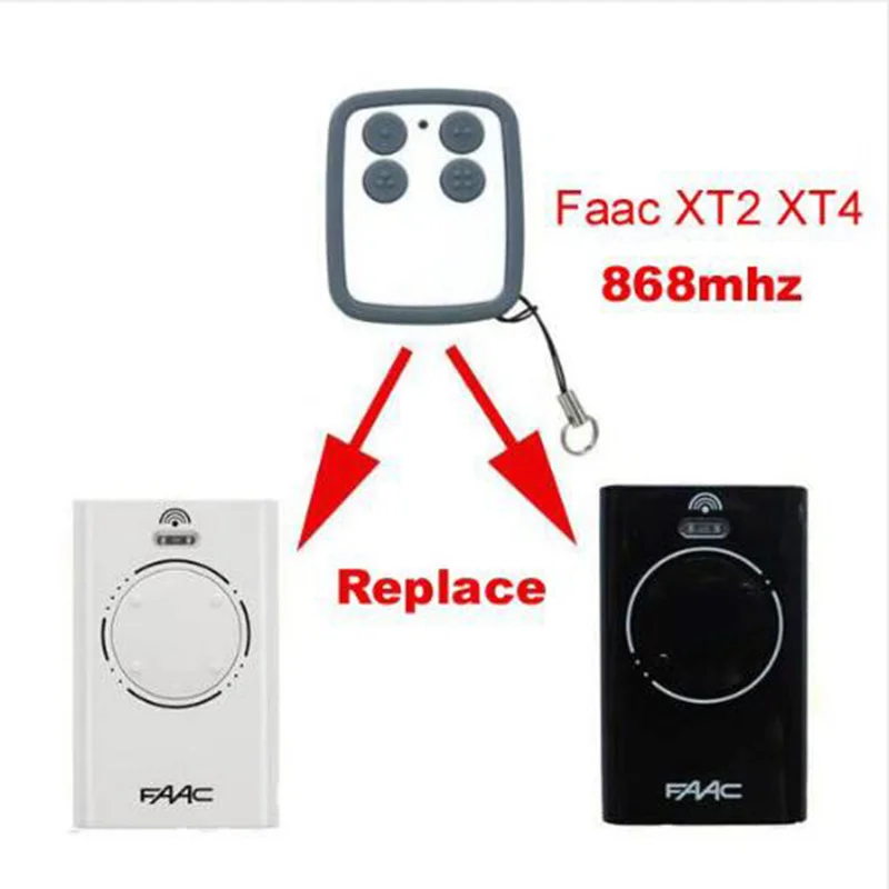 

Faac XT2 XT4 868SLHLR replacement remote control 868MHZ high quality