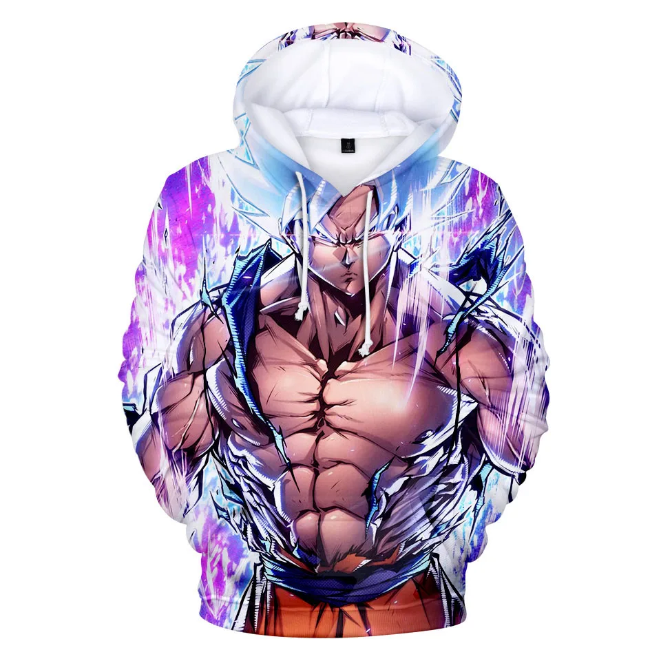 Aikooki 3D Dragon Ball Hoodies Men/Women Sweatshirts Hoody Cartoon hip hop Hooded Boy/Girls Pullover Autumn Cool Design Top