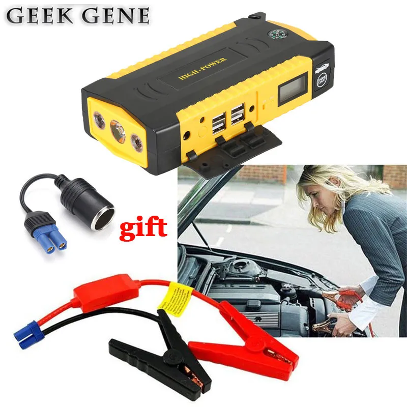 2018 Mini Car Jump Starter Portable 12V Car Styling Emergency Starting Device Diesel Charger For Car