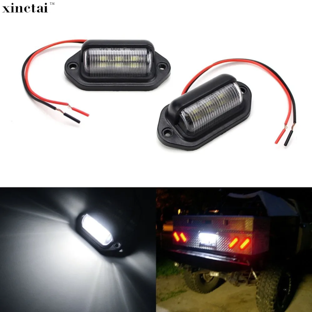 2PCS Canbus Error Free LED License Plate Light Tag Light Courtesy Door