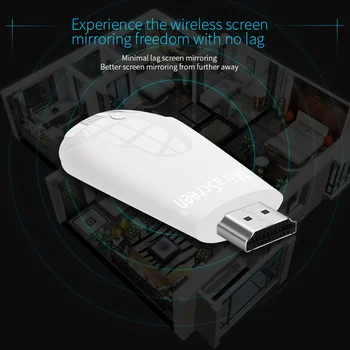 

For Android IOS Phone Table PC TV Stick Wireless WiFi Display Dongle Support 1080P HD Miracast Airplay DLNA