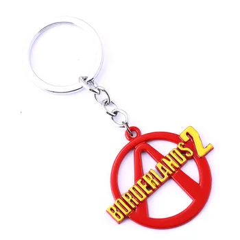 

10/pcs/lot Borderlands Key Chain 2016 NEW Key Rings For Gift Chaveiro Car Keychain Jewelry Game Key Holder Souvenir YS11287