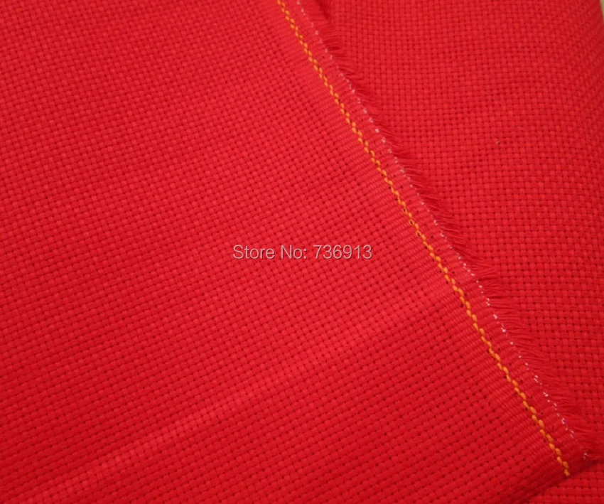Red Embroidery Aida Cloth Canvas Fabricin Aida Cloth from Home