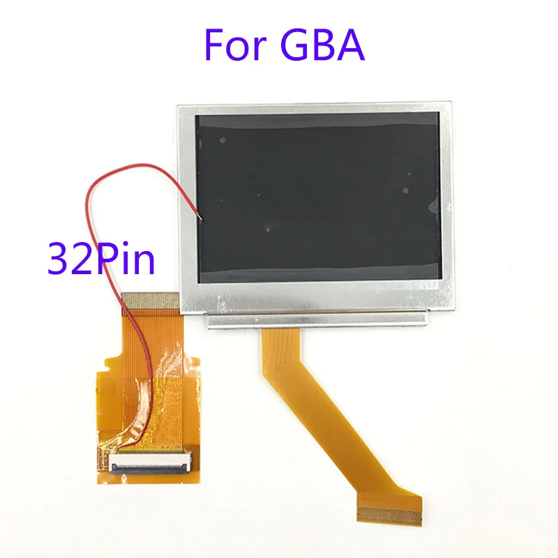 Para Nintendo GameBoy Advance pantalla LCD para GBA SP AGS 101 Highlit pantalla LCD OEM retroiluminada más brillante con 40pin 32pin cable plano - 4