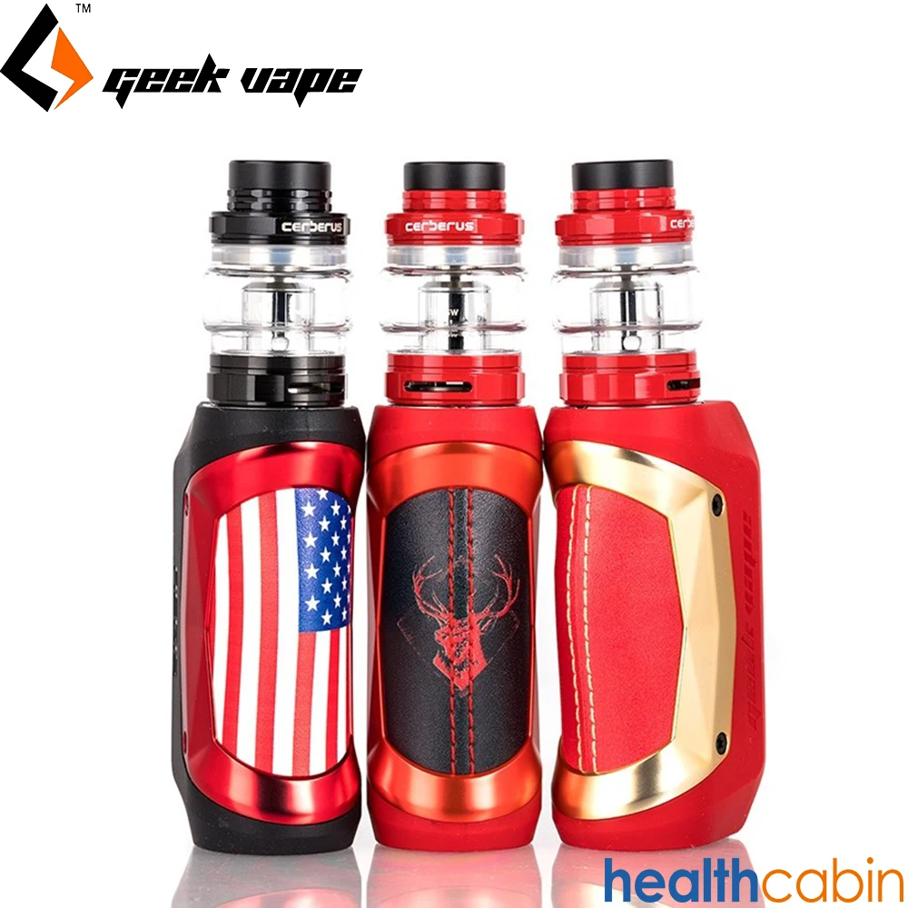 Geekvape Aegis Mini Kit 80 Вт Vape Mod 5,5 мл Cerberus Танк испаритель встроенный аккумулятор 2200 мАч электронная сигарета VS Aegis Solo