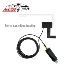 AuCAR DAB + радио тюнер usb DAB + цифровой радиоприемник антенна для Android автомобиля Радио Новая версия