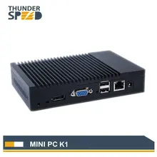 Hot Sale Mini PC Windows7 Linux Ubuntu Mini Computer Quad Core 2G RAM 32G 64G SSD Wake on LAN Thunder Speed Free Shipping