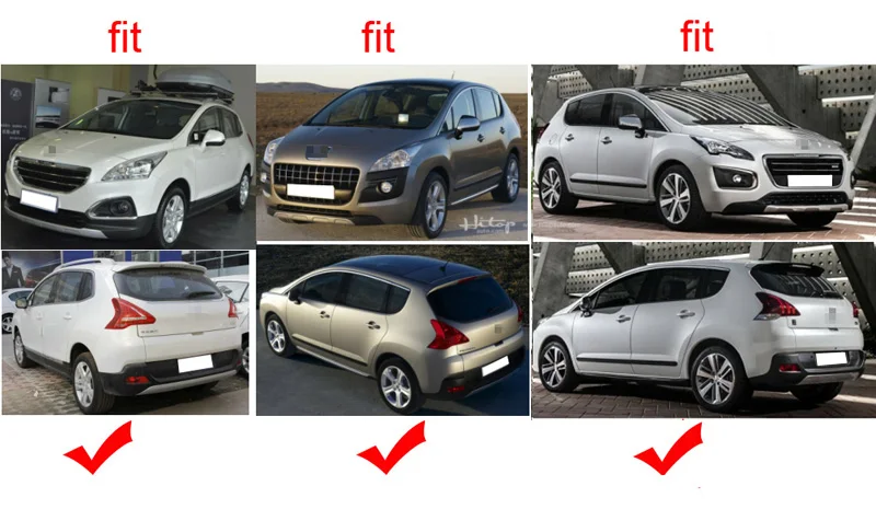 Новейшая рейка на крышу багажника для Peugeot 3008 2010 2015 новый авиационный алюминиевый