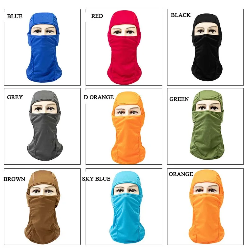 Мотоциклетная Байкерская маска для лица Kominiarka защита Балаклава Cagoule Visage Moto