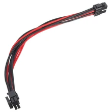 8 Булавки ATX 30 см PSU Мощность удлинитель Расширение Мощность кабель Питание Провода шнур Удлинитель Провода черный, красный рукавами