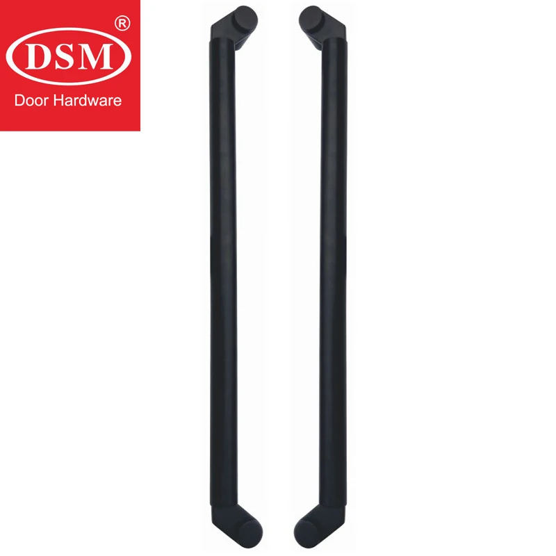 304 Grade Stainless Steel Black Pull Handle Entrance Door Handles For