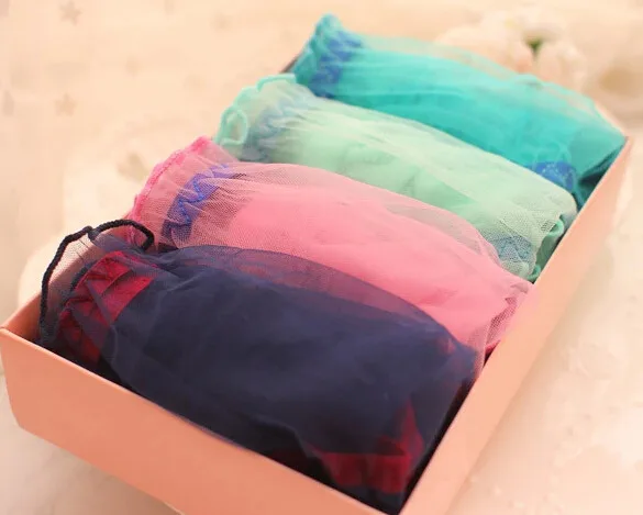 

Transparent color women's sexy small waist briefs ladies underwear Four pieces ms breathable sexy female Ladies sexy