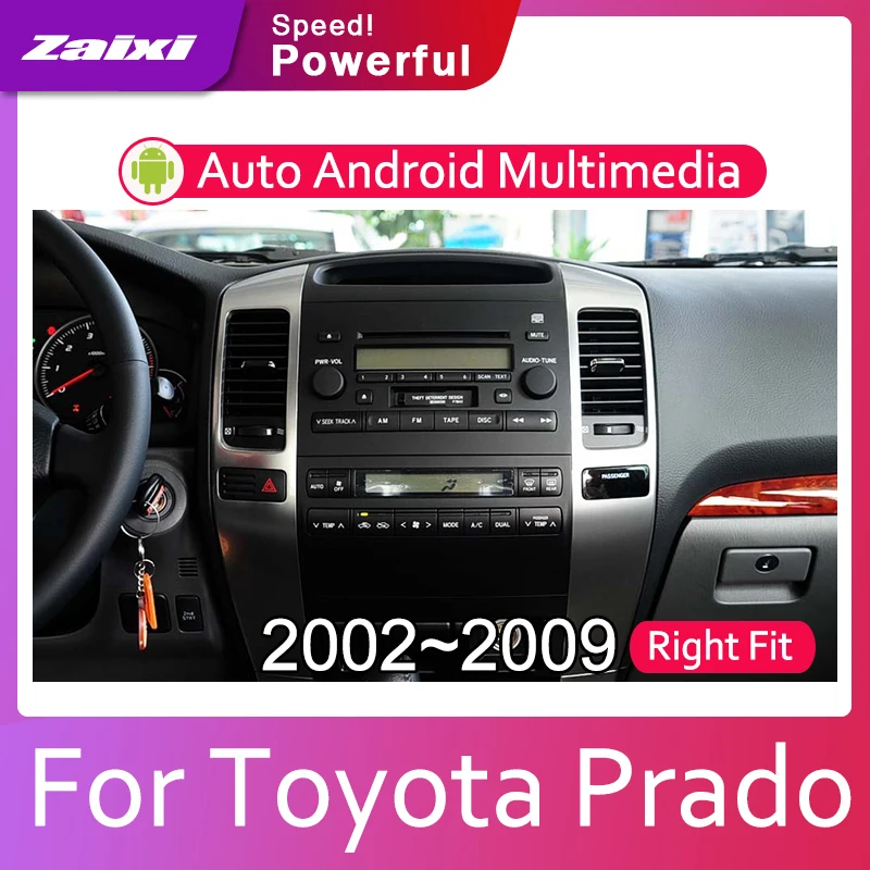 Cheap ZaiXi Car Android System 1080P IPS LCD Screen For Toyota Prado 120 2002~2009 Car Radio Player GPS Navigation BT WiFi AUX 5 Cheap ZaiXi Car Android System 1080P IPS LCD Screen For Toyota Prado 120 2002~2009 Car Radio Player GPS Navigation BT WiFi AUX 5